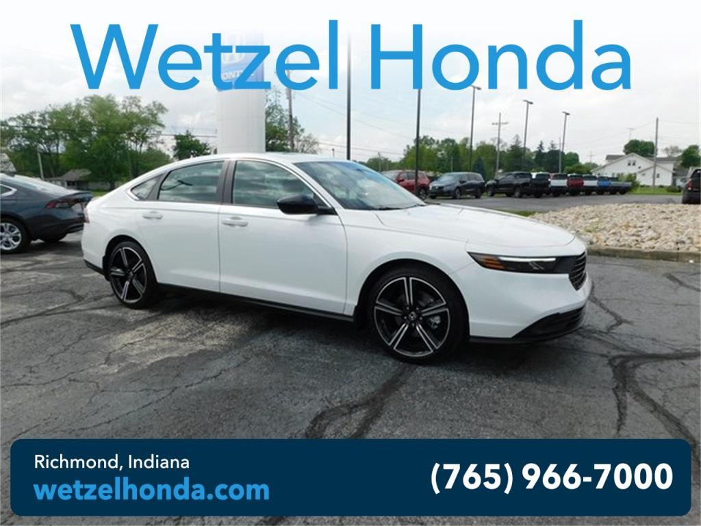 new 2025 Honda Accord Hybrid car, priced at $34,498