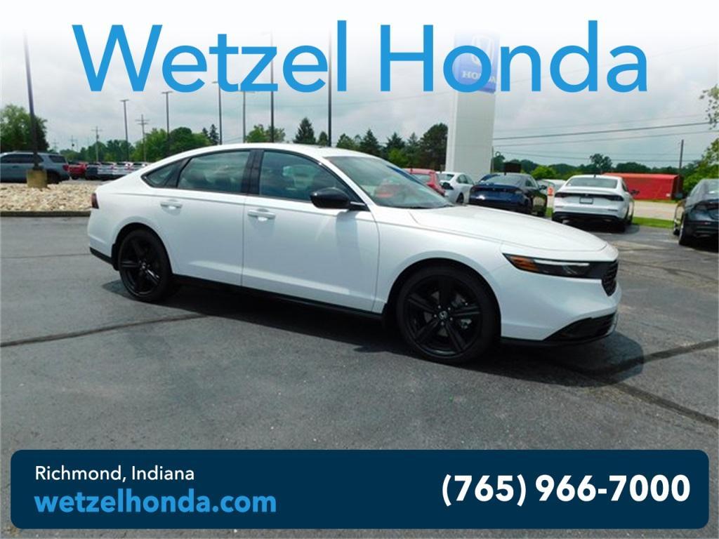 new 2025 Honda Accord Hybrid car, priced at $35,916