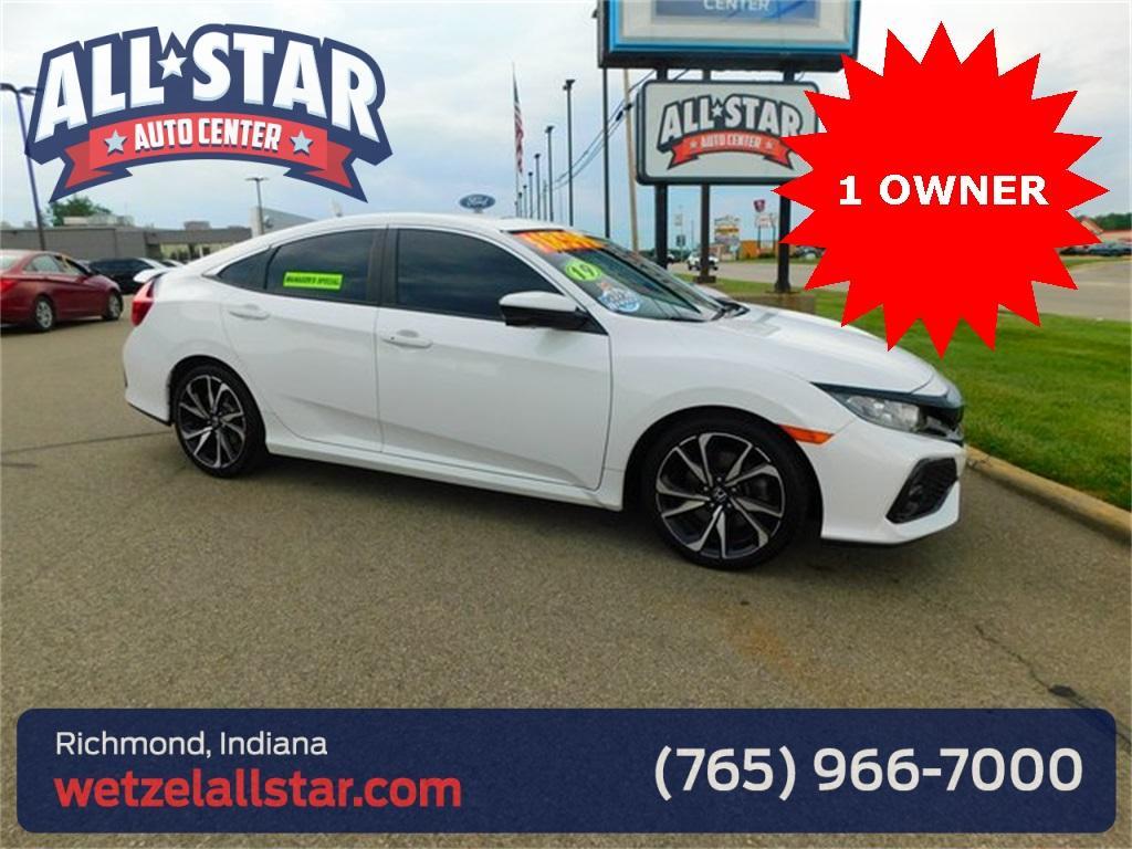 used 2019 Honda Civic Si car, priced at $18,590