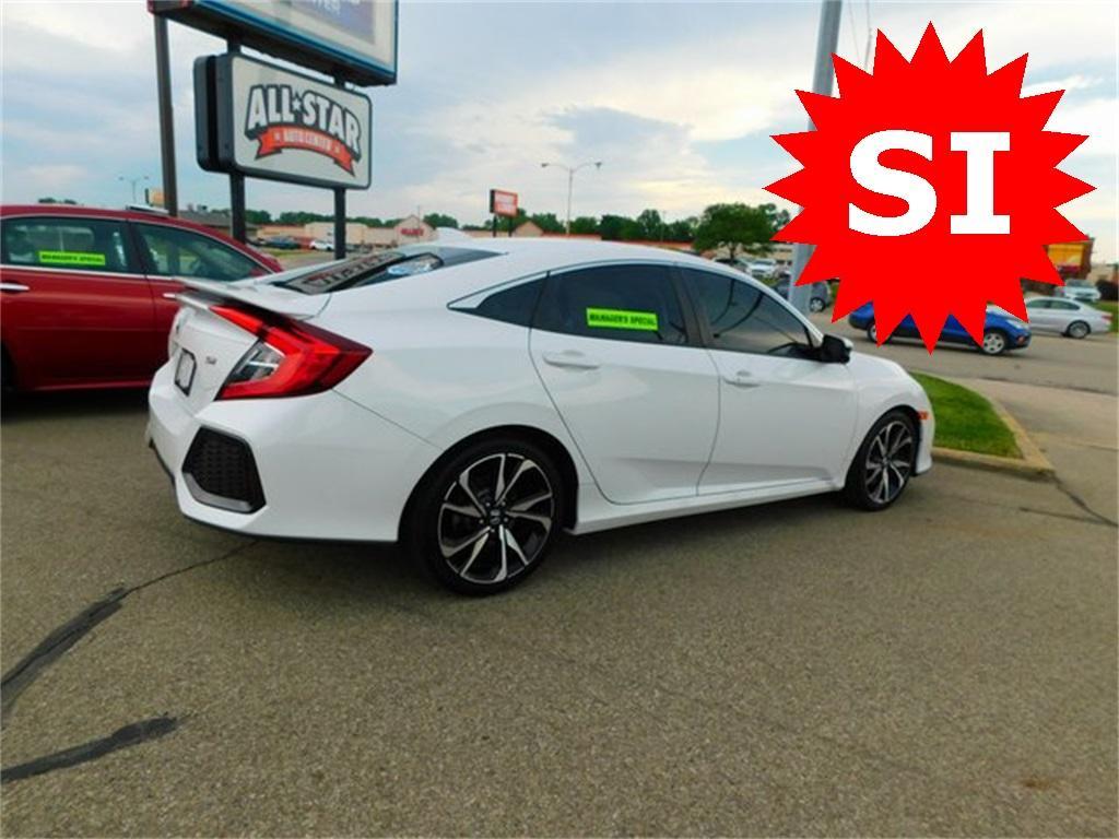 used 2019 Honda Civic Si car, priced at $18,590
