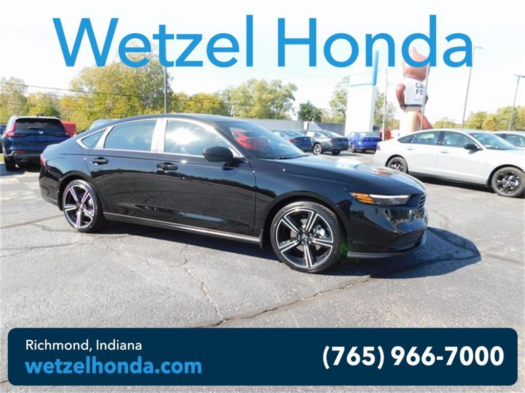 new 2025 Honda Accord Hybrid car, priced at $33,270