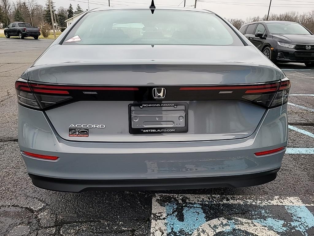 new 2025 Honda Accord car, priced at $32,110