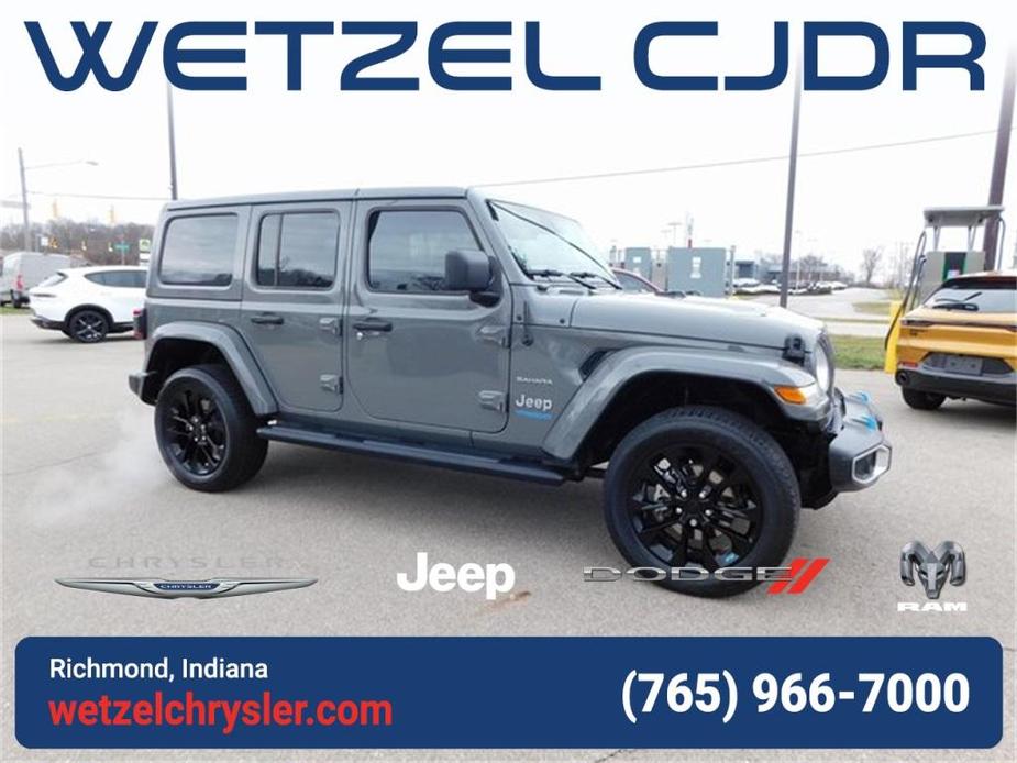 used 2022 Jeep Wrangler Unlimited 4xe car, priced at $31,999