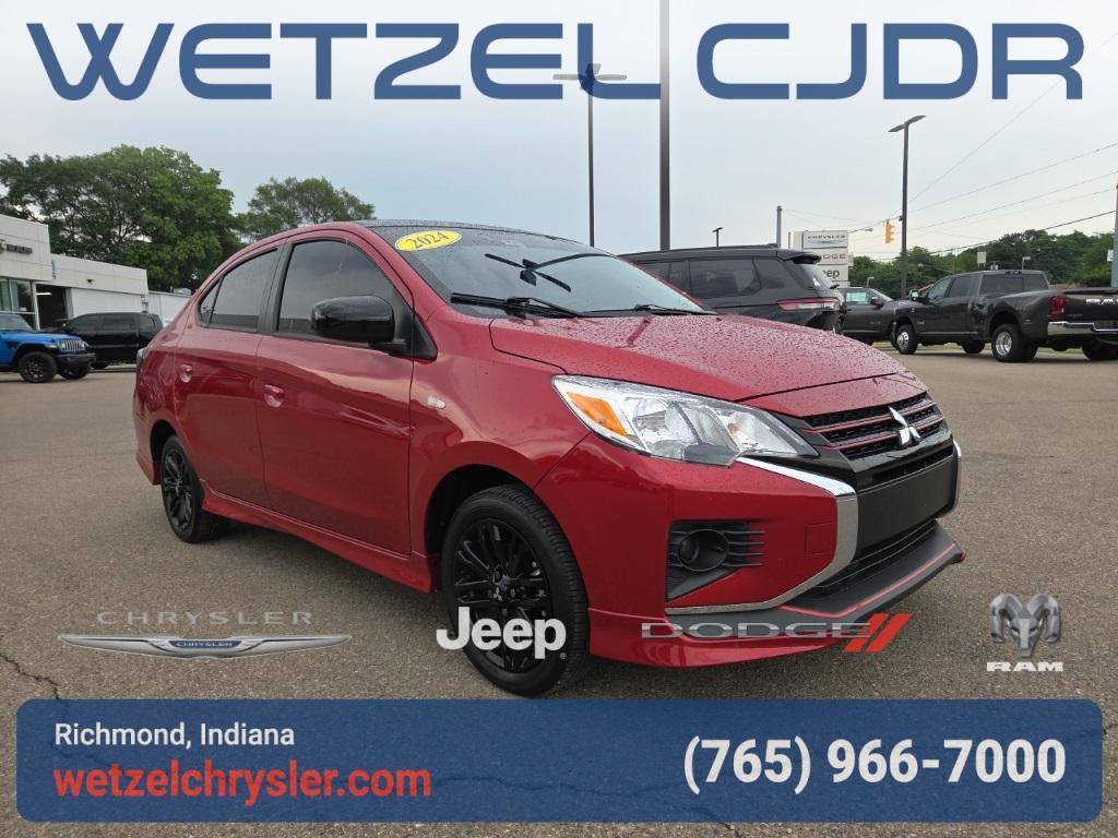 used 2024 Mitsubishi Mirage G4 car, priced at $14,878