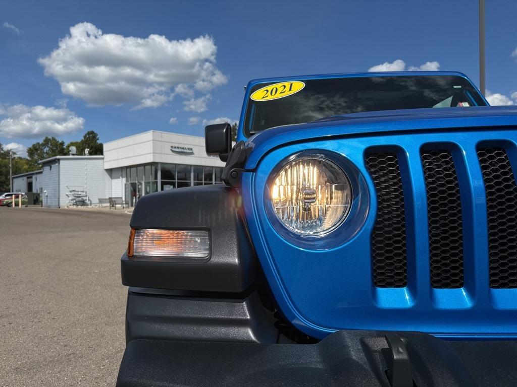 used 2021 Jeep Wrangler Unlimited car, priced at $30,000