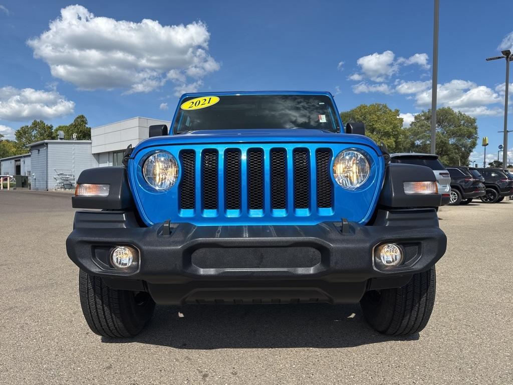used 2021 Jeep Wrangler Unlimited car, priced at $30,000
