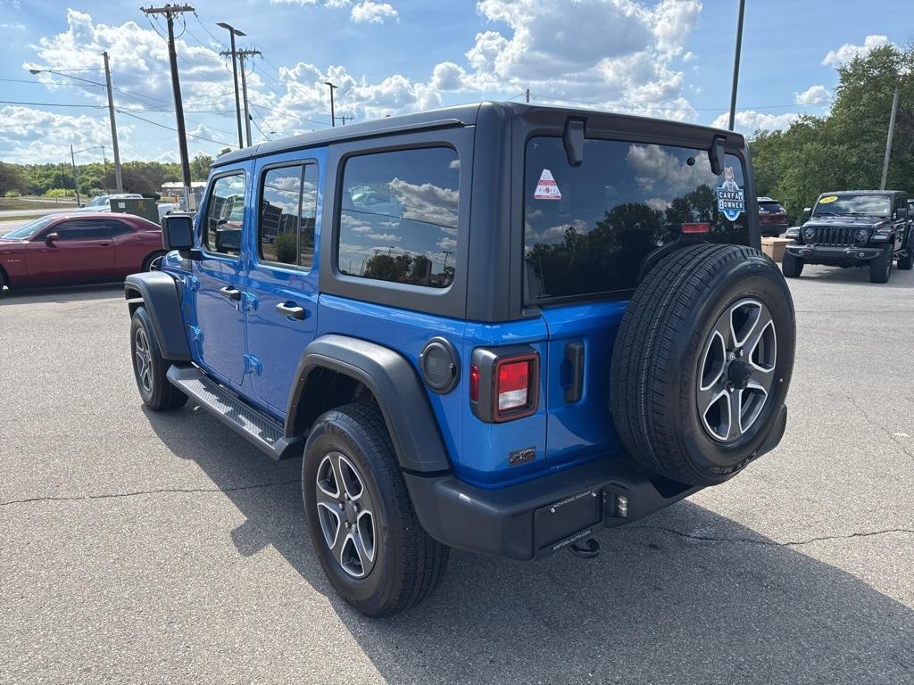 used 2021 Jeep Wrangler Unlimited car, priced at $30,000