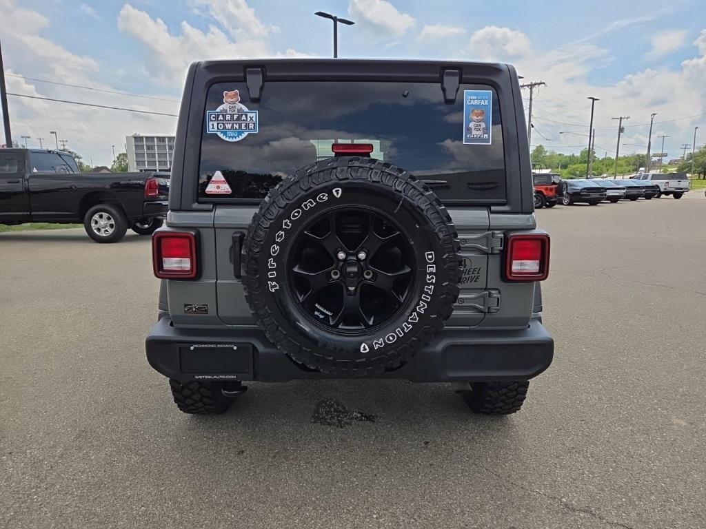 used 2021 Jeep Wrangler Unlimited car, priced at $32,788