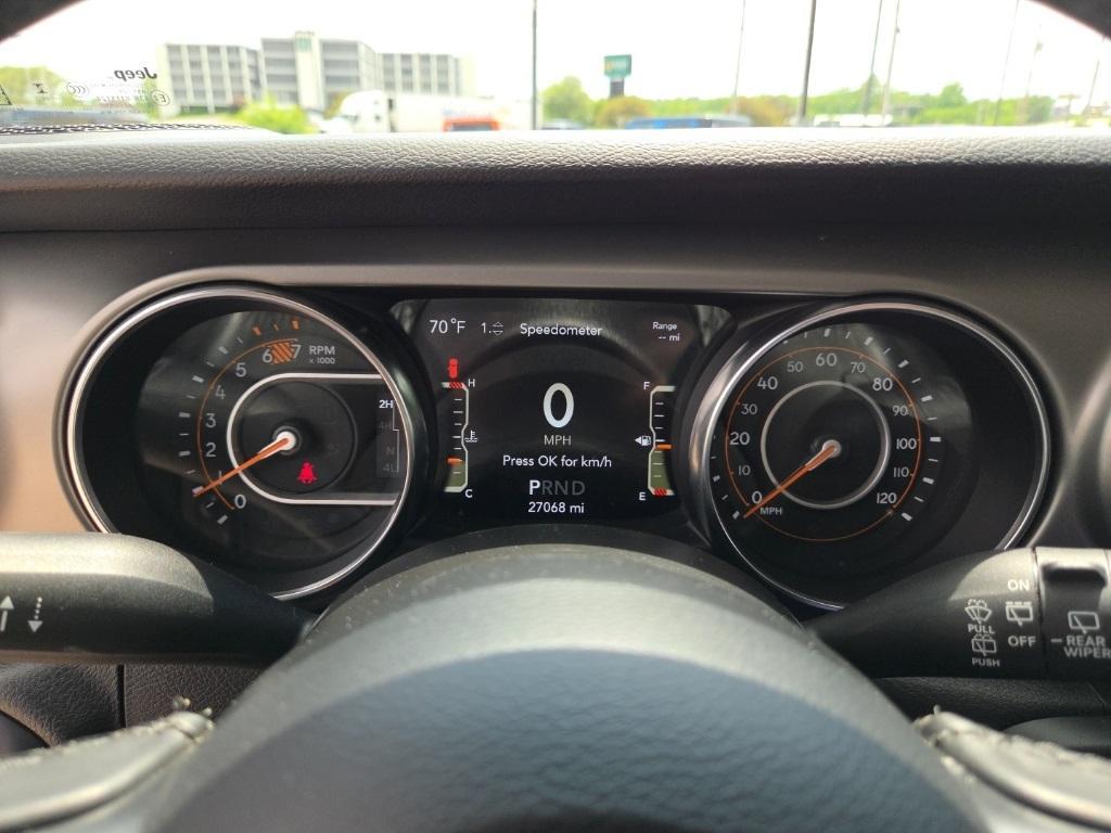 used 2021 Jeep Wrangler Unlimited car, priced at $32,788
