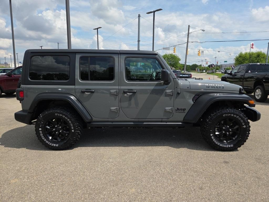 used 2021 Jeep Wrangler Unlimited car, priced at $32,788