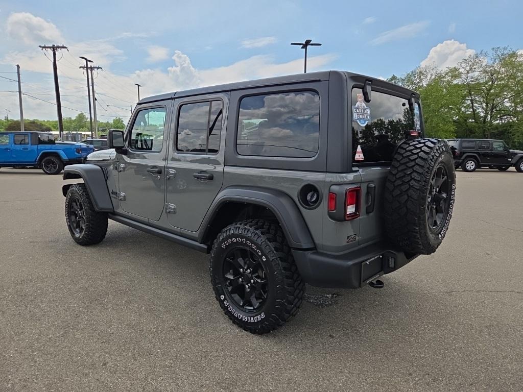 used 2021 Jeep Wrangler Unlimited car, priced at $32,788