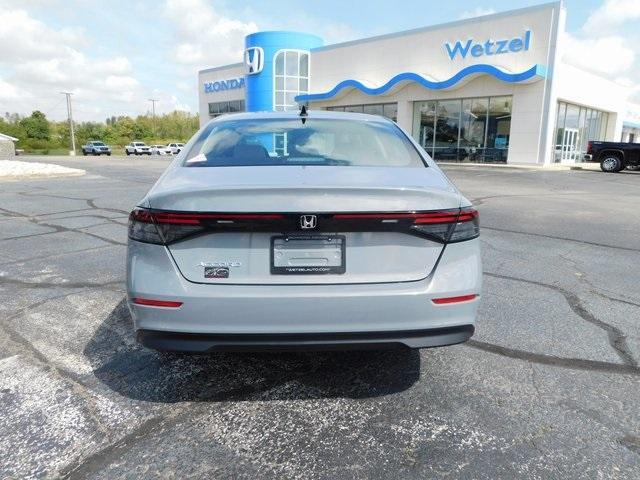 new 2025 Honda Accord car, priced at $31,209