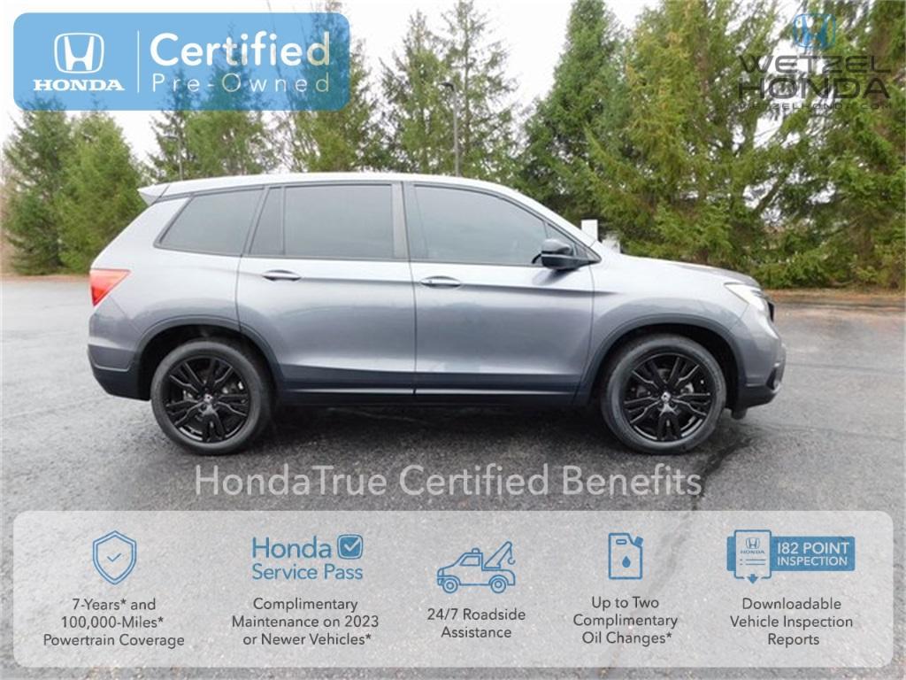 used 2021 Honda Passport car, priced at $23,465