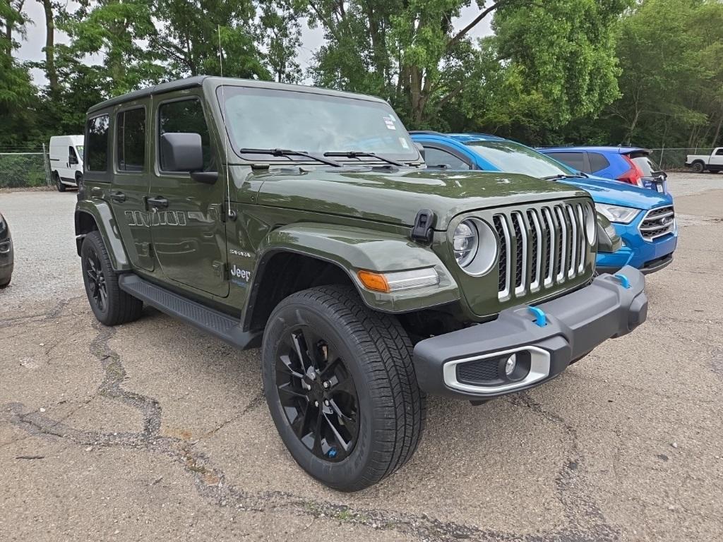 used 2022 Jeep Wrangler Unlimited 4xe car, priced at $32,999