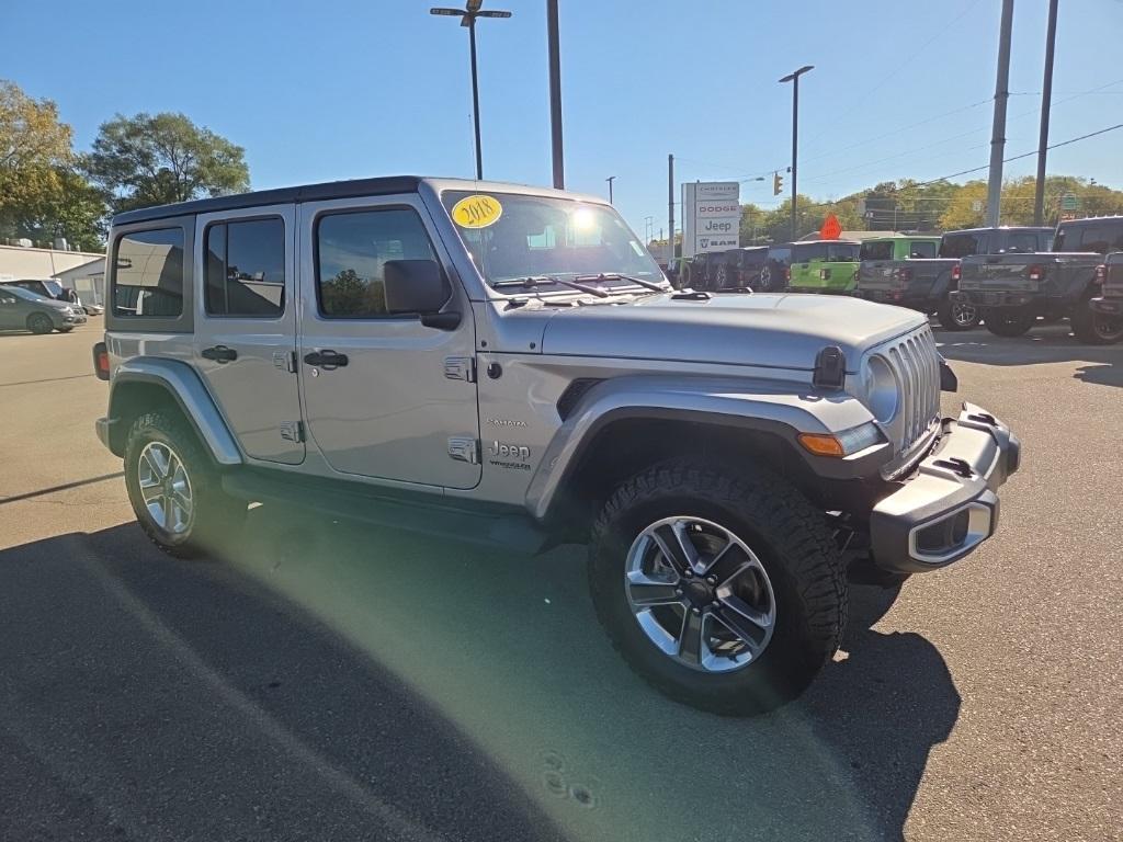 used 2018 Jeep Wrangler Unlimited car, priced at $24,990