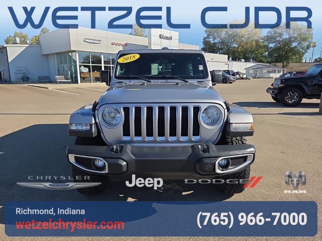 used 2018 Jeep Wrangler Unlimited car, priced at $24,750