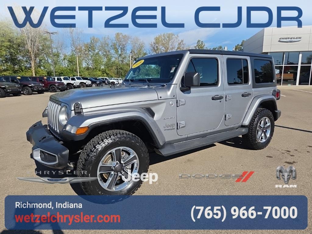 used 2018 Jeep Wrangler Unlimited car, priced at $24,750