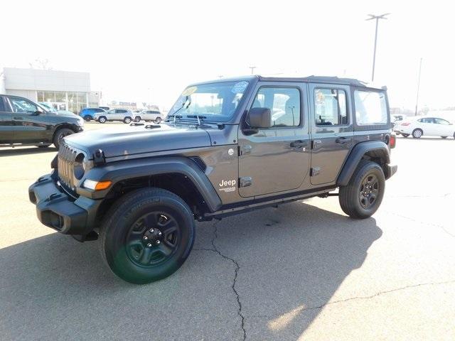 used 2021 Jeep Wrangler Unlimited car, priced at $24,388