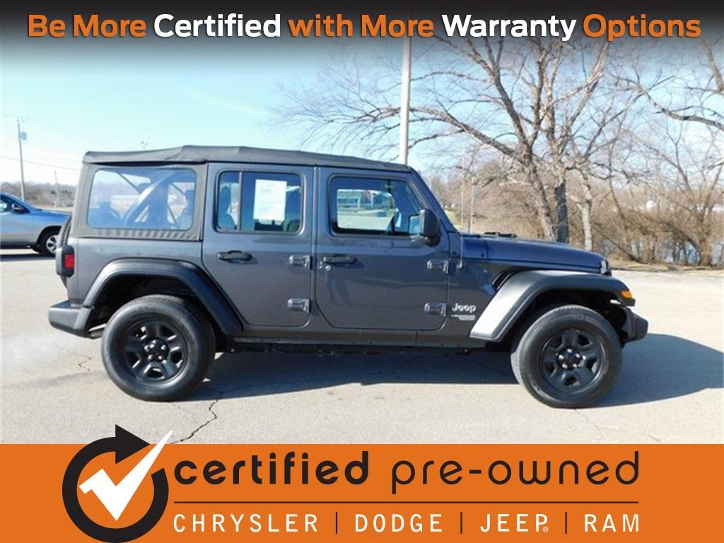 used 2021 Jeep Wrangler Unlimited car, priced at $24,388