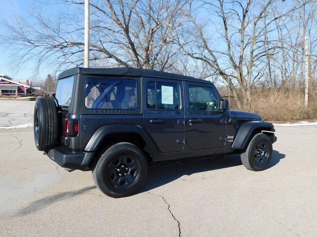 used 2021 Jeep Wrangler Unlimited car, priced at $24,388