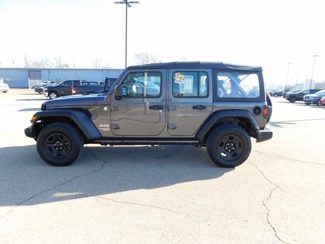 used 2021 Jeep Wrangler Unlimited car, priced at $24,388