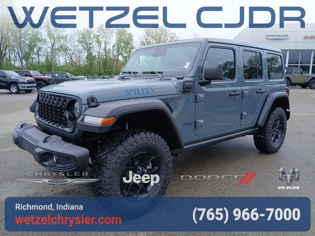 new 2025 Jeep Wrangler 4xe car, priced at $55,374