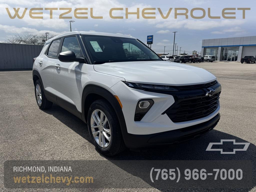 new 2025 Chevrolet TrailBlazer car, priced at $25,825