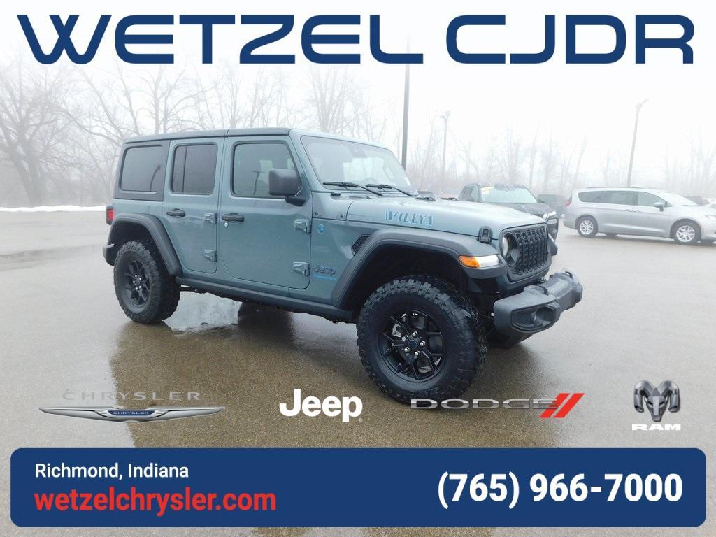 new 2025 Jeep Wrangler 4xe car, priced at $48,574