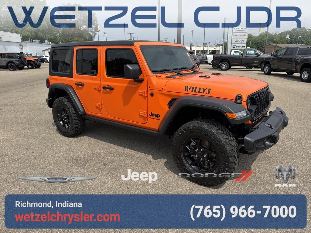 new 2025 Jeep Wrangler car, priced at $44,198
