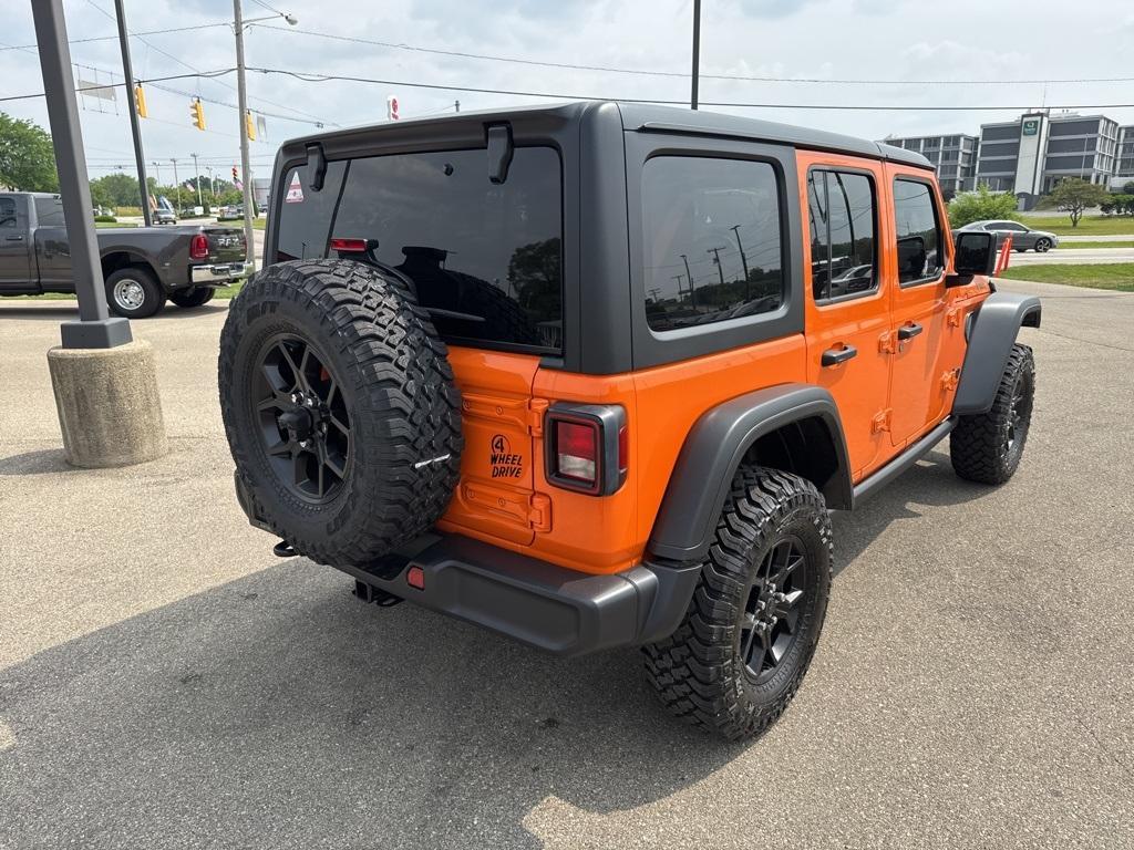new 2025 Jeep Wrangler car, priced at $44,198