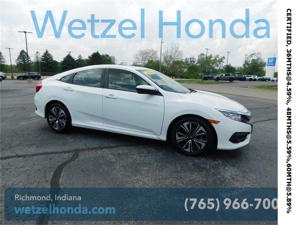 used 2018 Honda Civic car, priced at $18,887