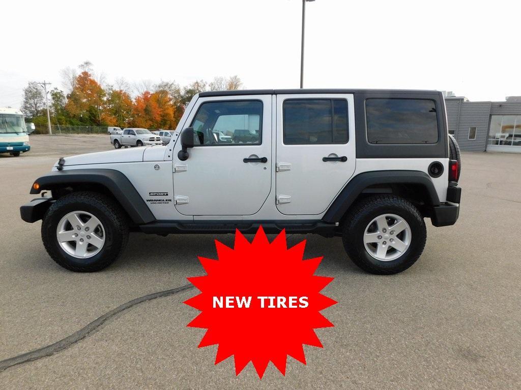 used 2012 Jeep Wrangler Unlimited car, priced at $14,490