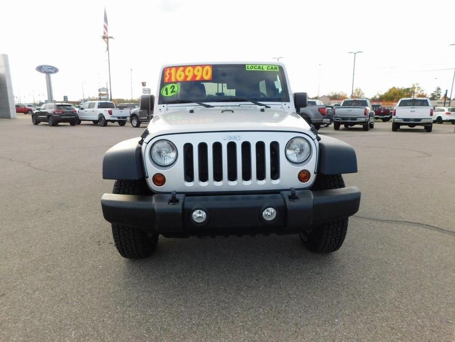 used 2012 Jeep Wrangler Unlimited car, priced at $16,990