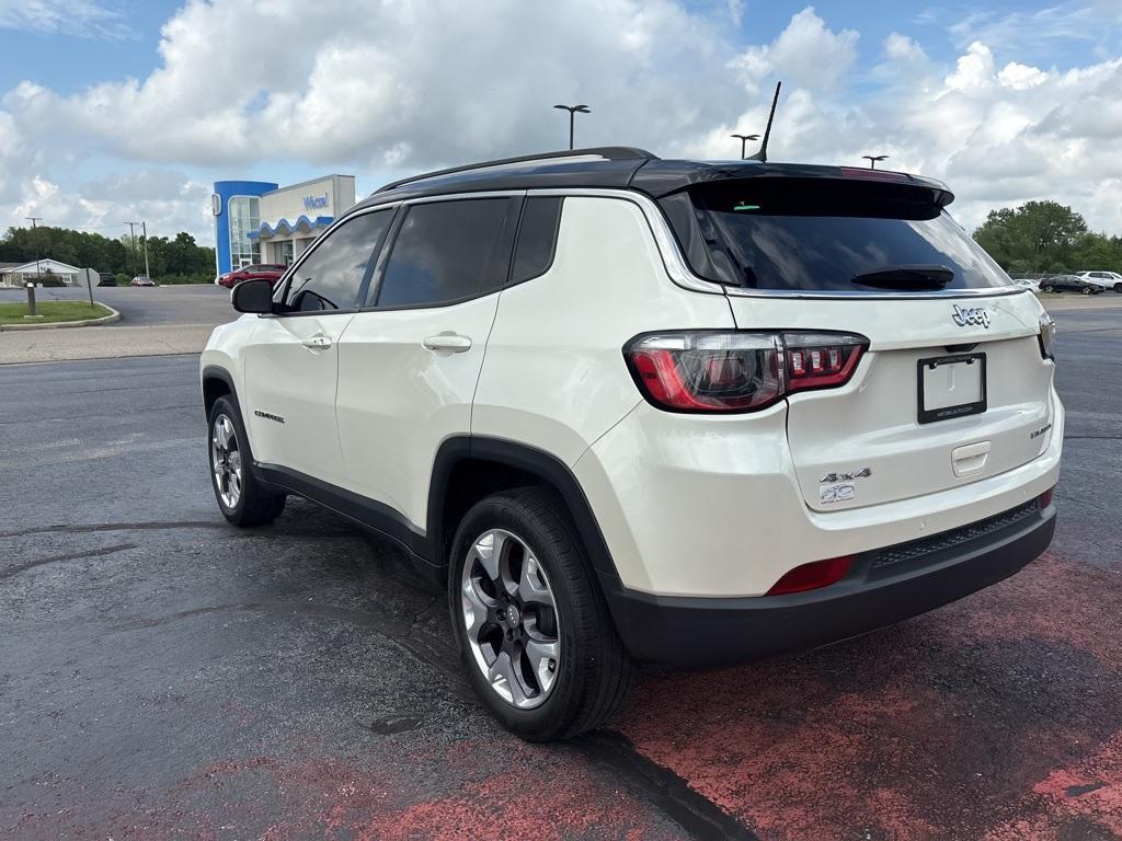 used 2021 Jeep Compass car, priced at $18,999
