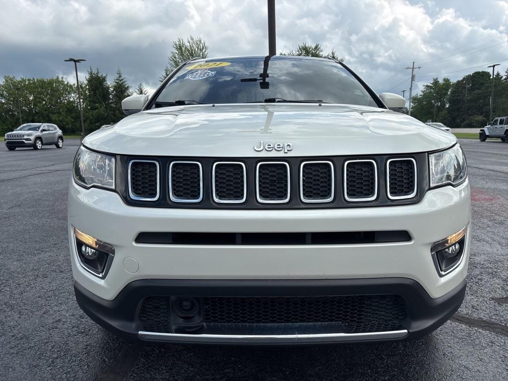 used 2021 Jeep Compass car, priced at $18,999