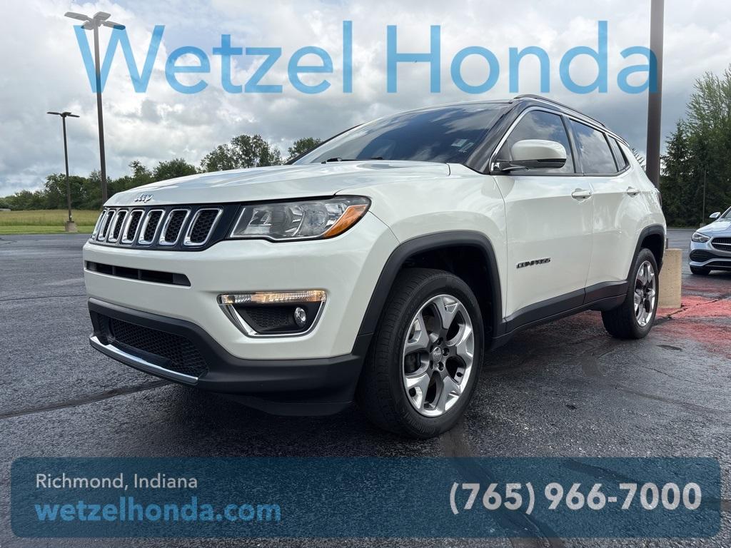 used 2021 Jeep Compass car, priced at $18,999