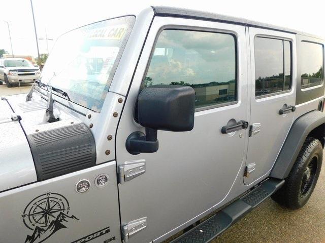 used 2015 Jeep Wrangler Unlimited car, priced at $14,590