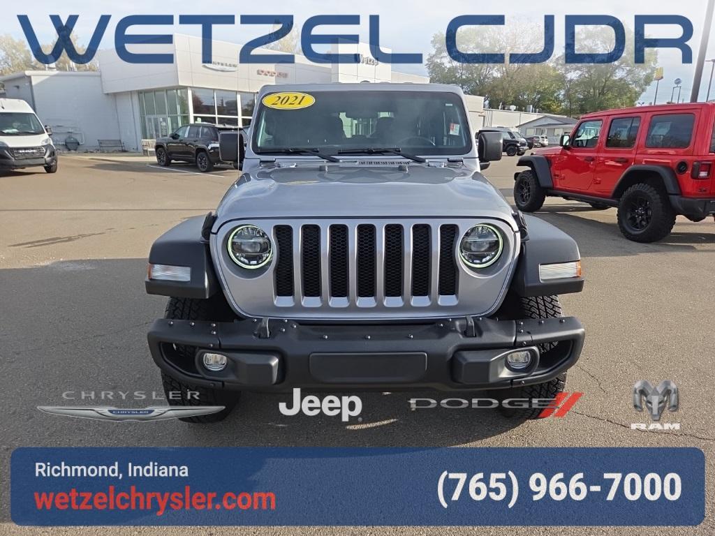 used 2021 Jeep Wrangler car, priced at $29,500