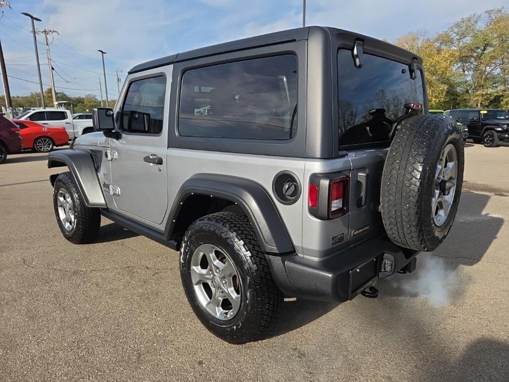 used 2021 Jeep Wrangler car, priced at $29,500
