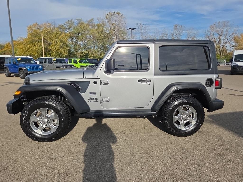 used 2021 Jeep Wrangler car, priced at $29,500