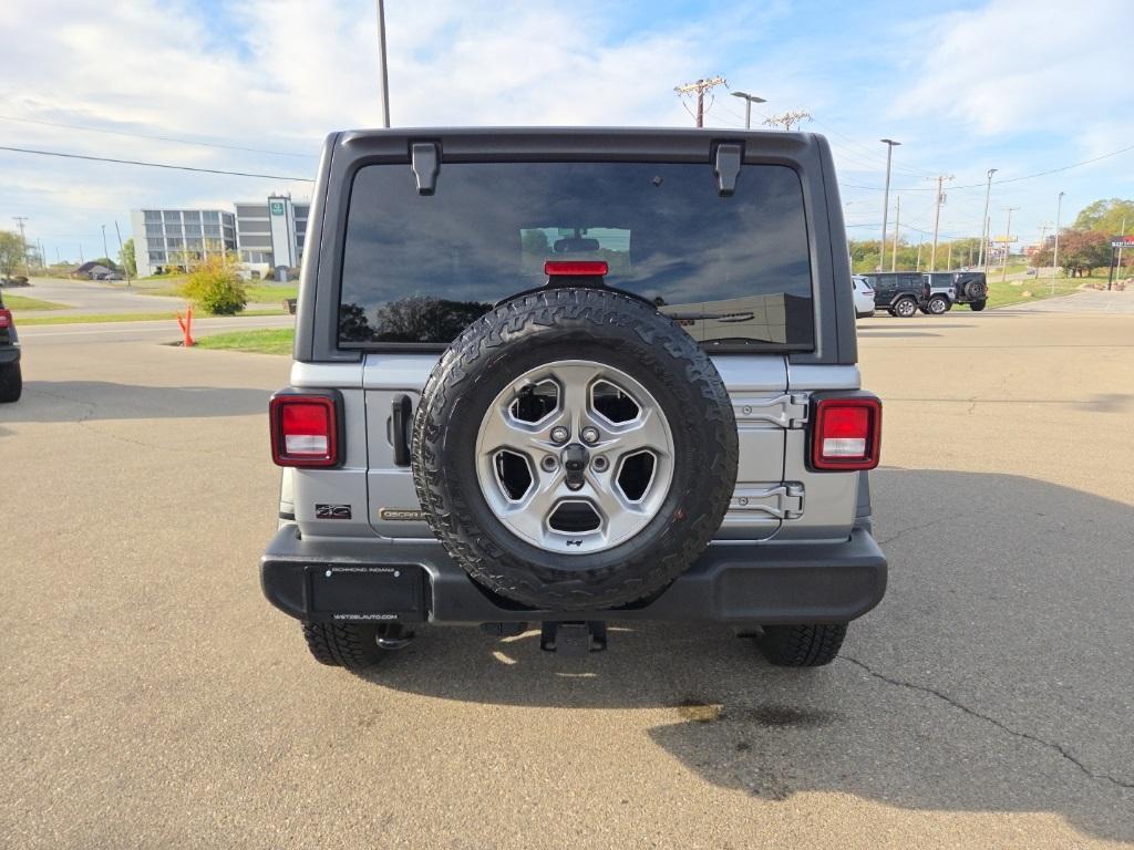 used 2021 Jeep Wrangler car, priced at $29,500