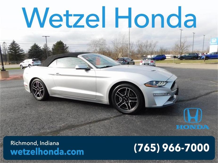 used 2019 Ford Mustang car, priced at $14,299