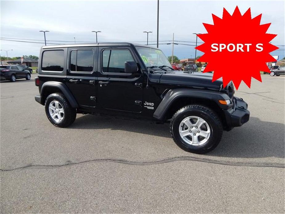 used 2019 Jeep Wrangler Unlimited car, priced at $23,990