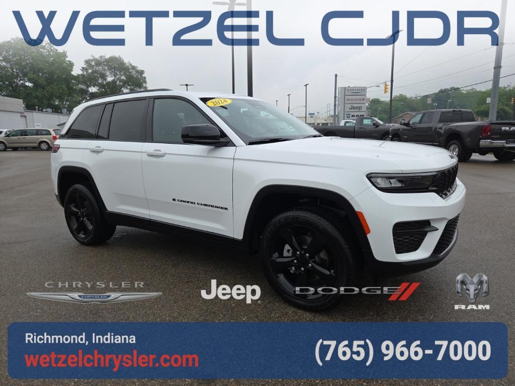 used 2024 Jeep Grand Cherokee car, priced at $39,877