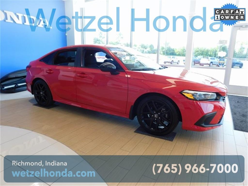 used 2022 Honda Civic car, priced at $25,045
