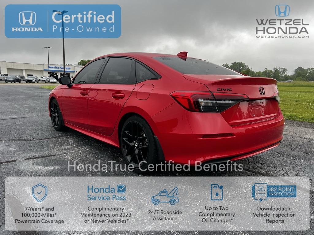 used 2022 Honda Civic car, priced at $25,045