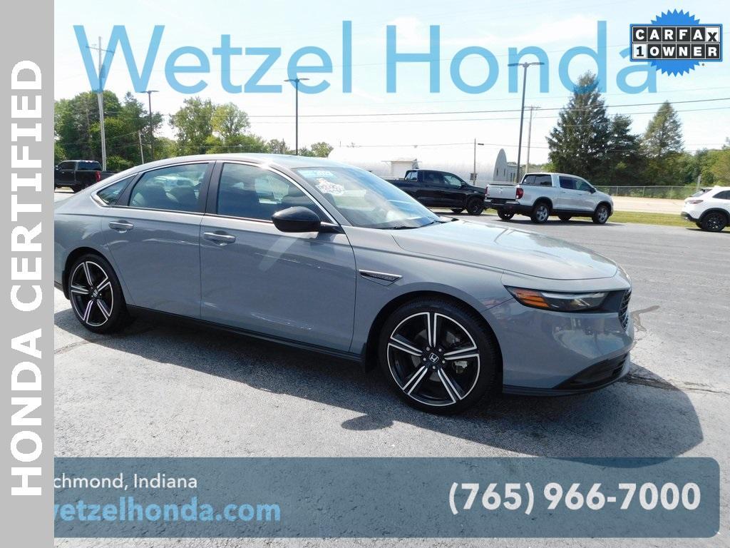 used 2023 Honda Accord Hybrid car, priced at $27,000