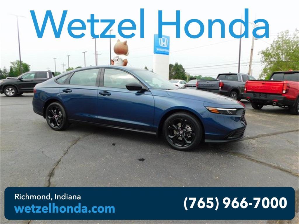 new 2025 Honda Accord car, priced at $31,210
