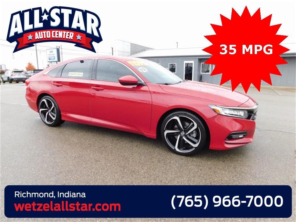 used 2019 Honda Accord car, priced at $15,990