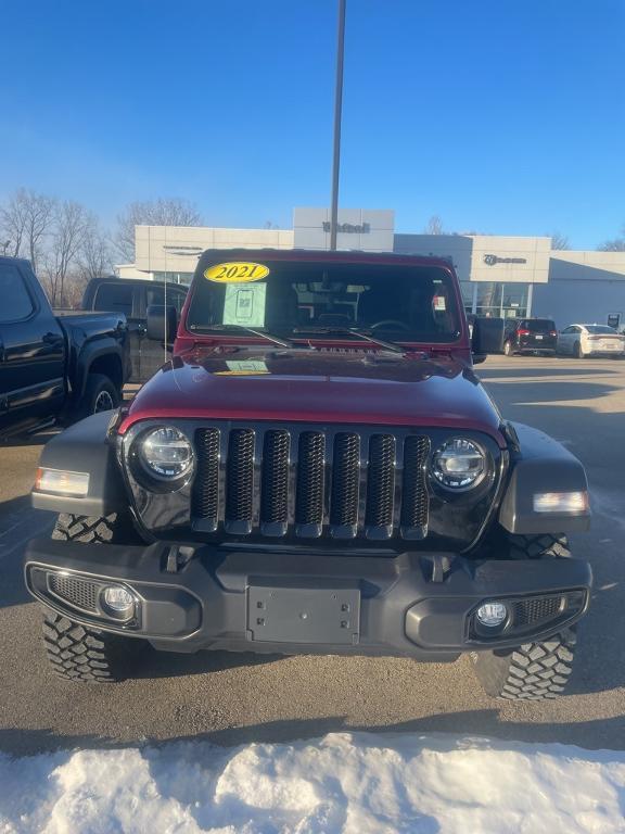 used 2021 Jeep Wrangler Unlimited car, priced at $30,999